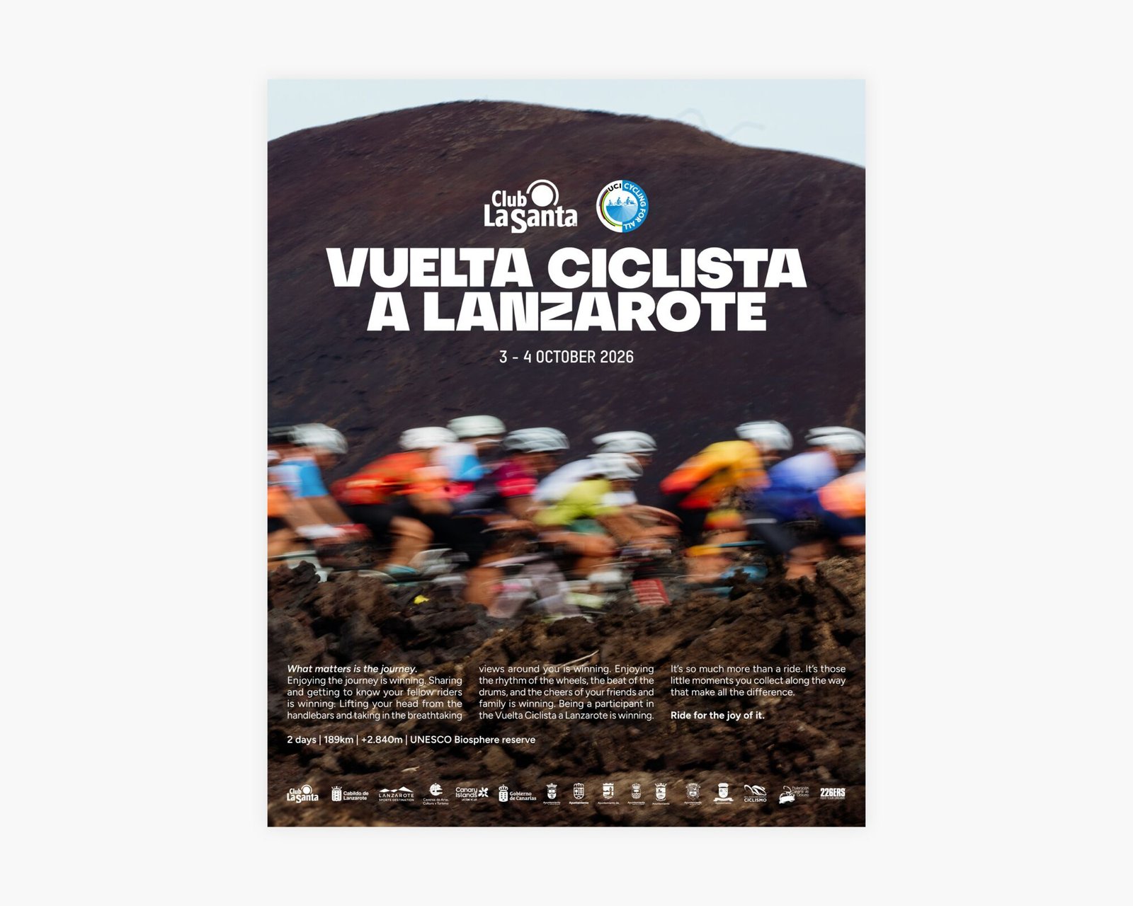 Vuelta Ciclista a Lanzarote branding